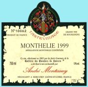 Monthelie-Montessuy tastevinage 1999